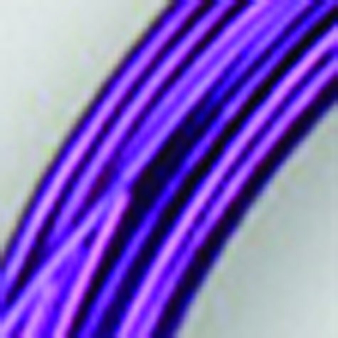The Ribbon People 2mm Dark Purple Designer Aluminum Wire- Approximately 63 Yards